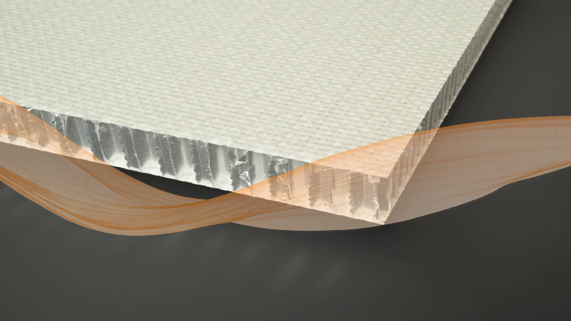 FRP-ALU Honeycomb Panel